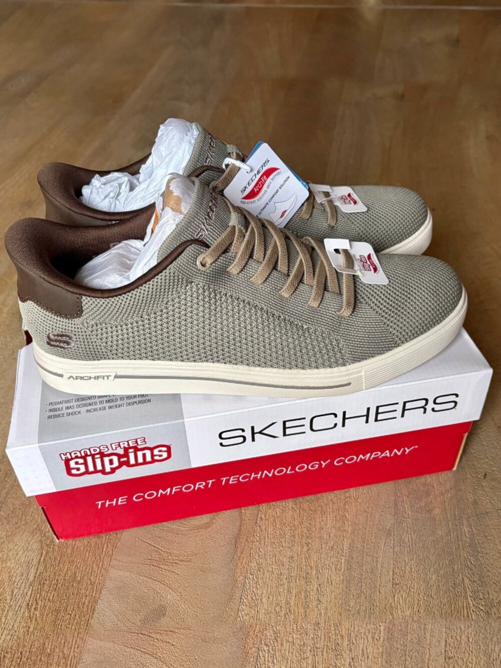 Skechers Slip-ins Relaxed Fit: Arch Fit Solano 2.0 - Archer - size 10